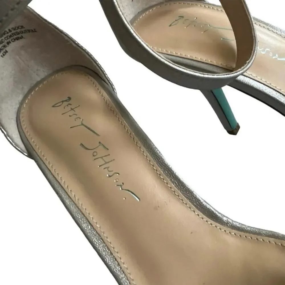 Betsey Johnson Erin jewel embellished high heel sandals for Macy's - Picture 6 of 10
